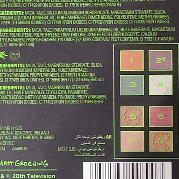 Revolution x Simpsons (Maggie palette) - Picture 2 of 2